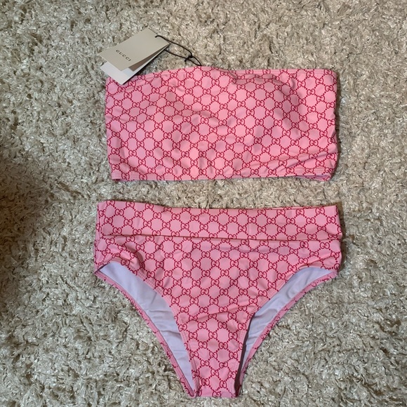 pink gucci bikini
